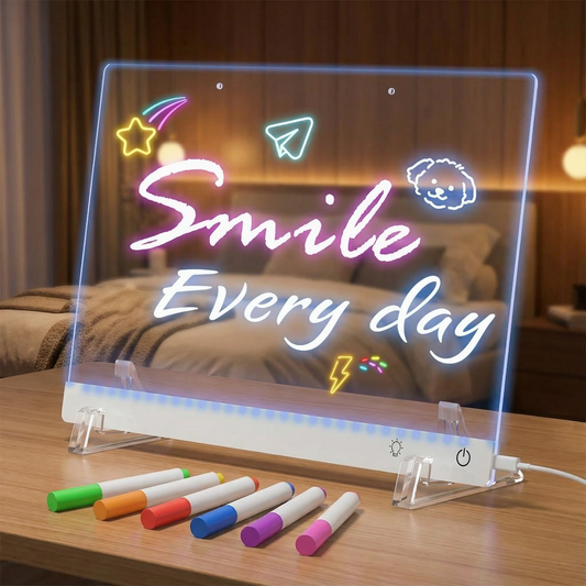 GLOWBOARD™ - LED Drawing & Note Fun Board