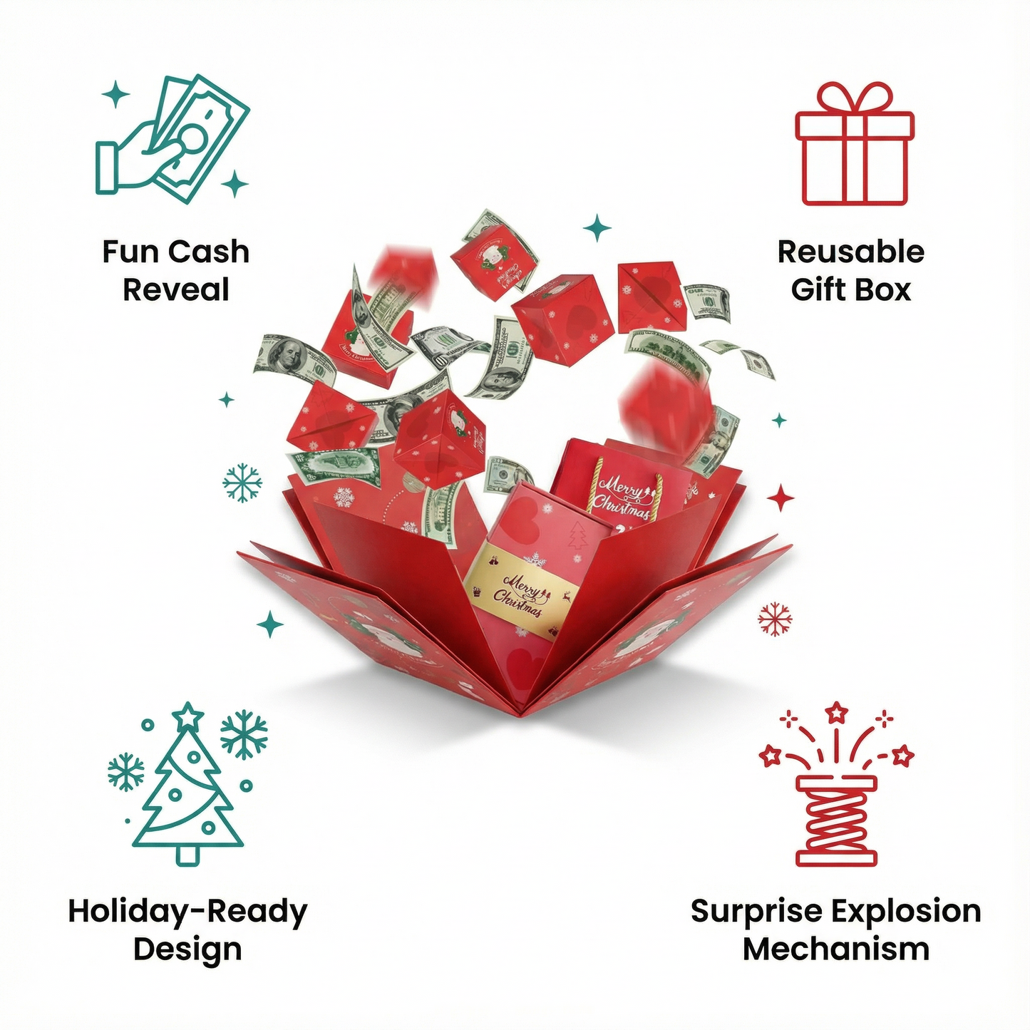 SnowBurst™ Surprise Gift BoxBag!