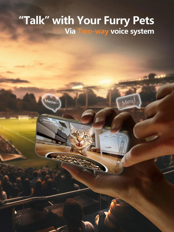 Smart Pet Feeder & Camera