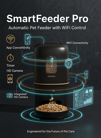 Smart Pet Feeder with Camera