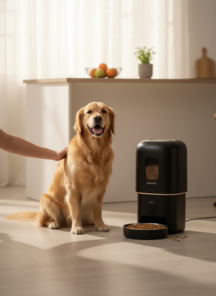 Smart Pet Feeder with Camera
