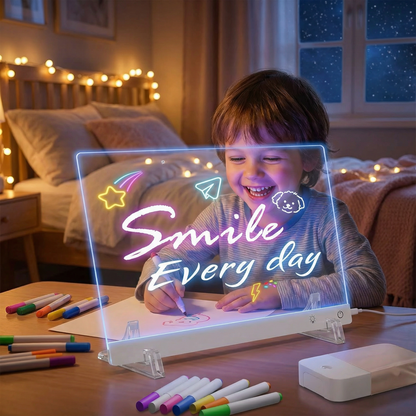 GLOWBOARD™ - LED Drawing & Note Fun Board