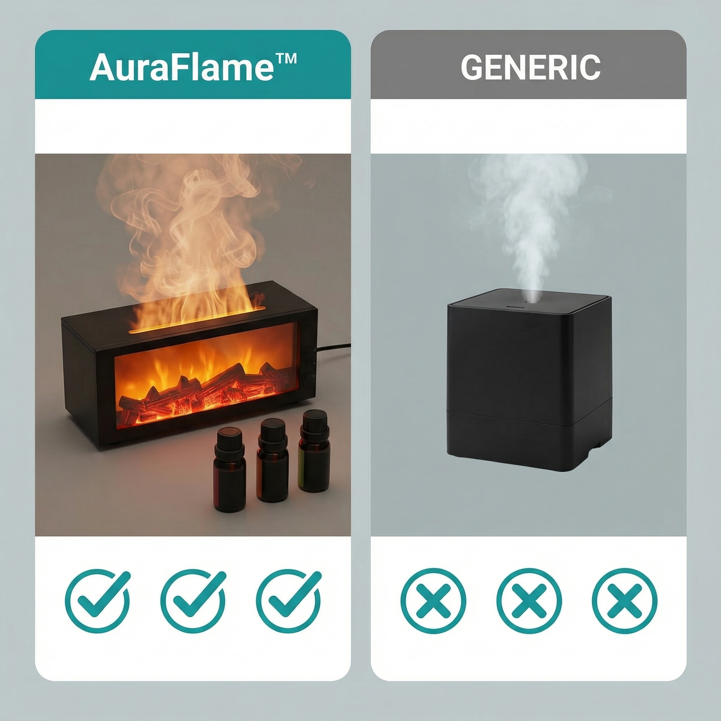 AuraFlame™ Oil Humidifier